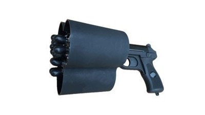 三連發(fā)網(wǎng)槍，叫網(wǎng)槍卻傷不了人！3秒內(nèi)網(wǎng)住歹徒的神器！